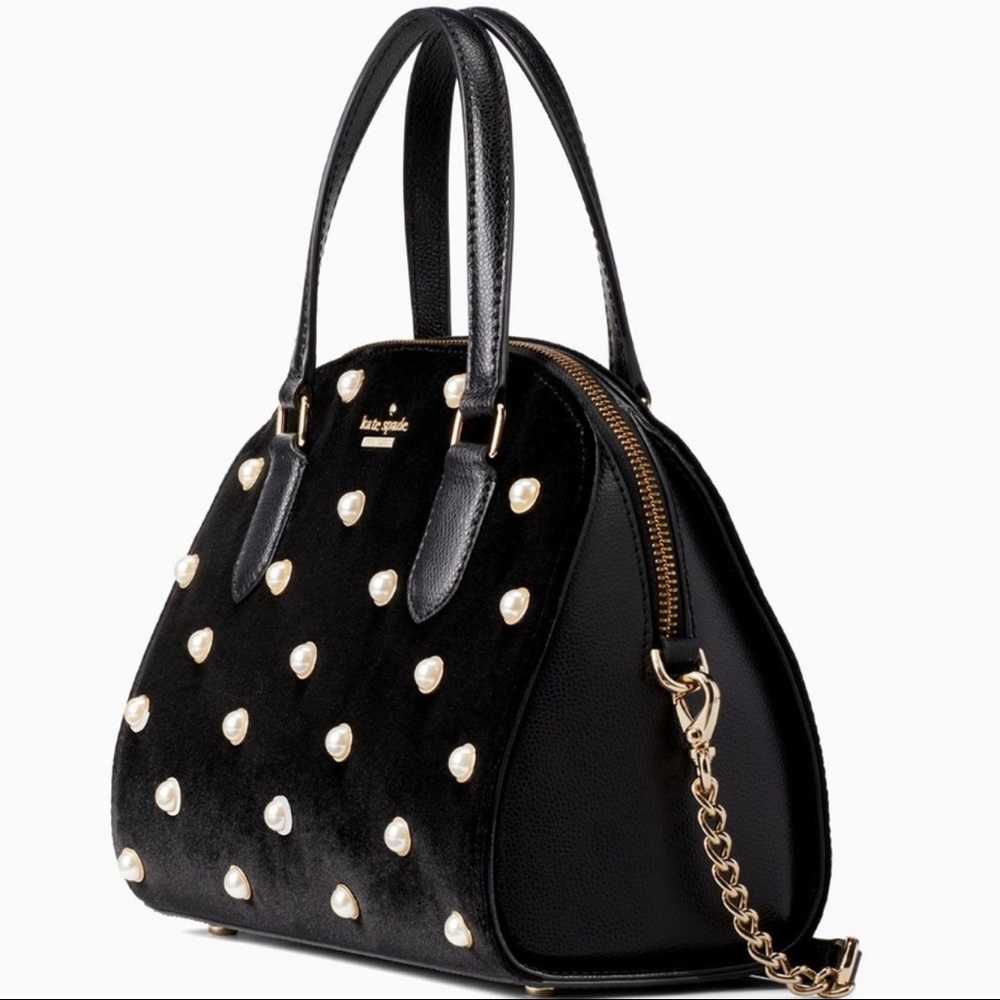 Kate Spade | Laurel Way Velvet Pearl Mini Reiley